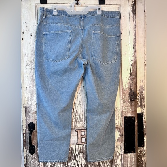 ASOS MENS JEANS SZ 40x30 LIKE NEW 5PK STYLE LIGHTWASH 100% COTTON - Picture 2 of 5